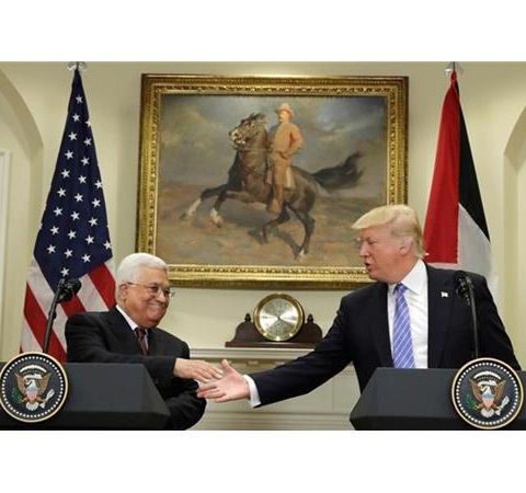 Mahmoud Abbas and DJ Trump Meet for Peace