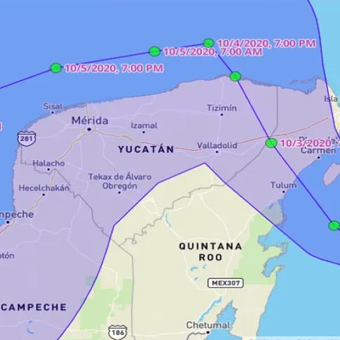 Decretan Alerta Naranja por Gamma en QR