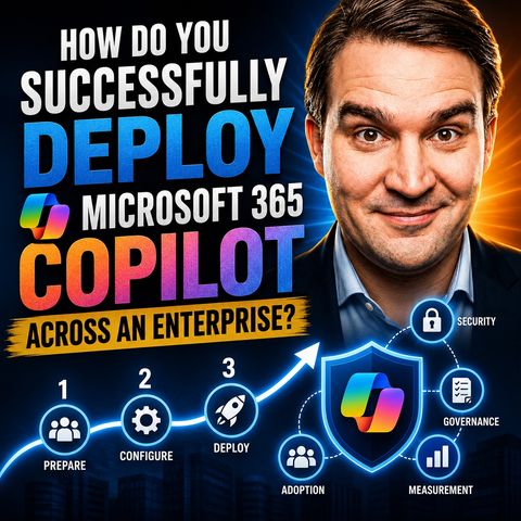 How Do You Successfully Deploy Microsoft 365 Copilot Across an Enterprise?