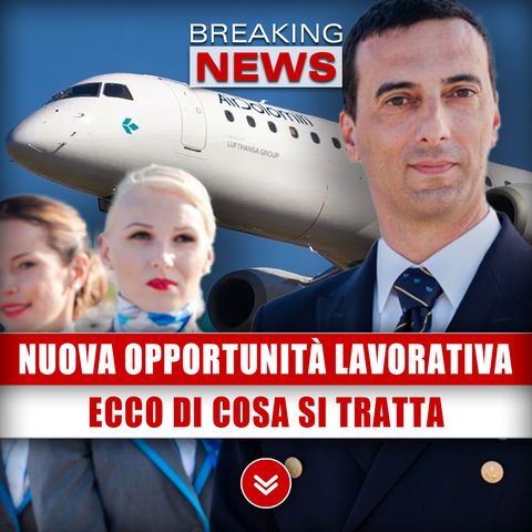 Nuova Opportunità Lavorativa In Italia: Ecco Di Cosa Si Tratta! 
