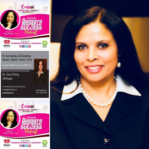 WSBI "Your Resource For Success" Podcast with host Kimberly McLemore and Guest Dr. Essie McKoy