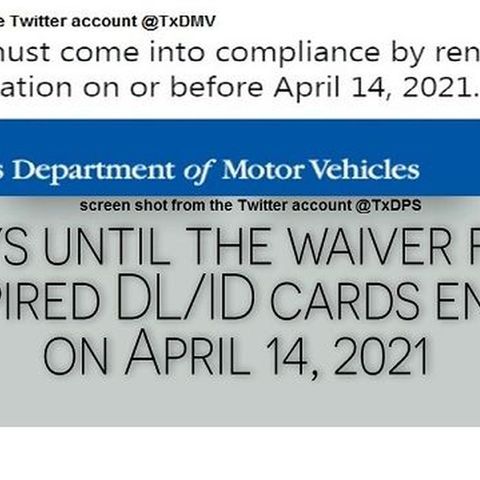 Wednesday is the final day to renew outdated Texas vehicle registration & drivers licenses following the pandemic grace period
