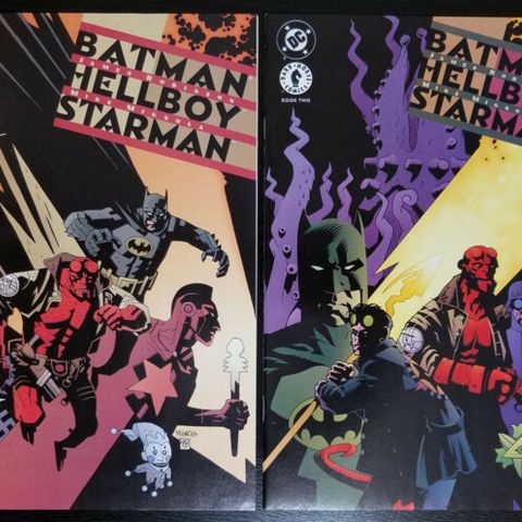Source Material #217 Batman/Hellboy/Starman (DC & Dark Horse 1999)