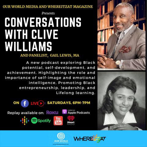 Conversations With Clive Williams Interview with Chirs Williams.-  Black Men's HealthWAV
