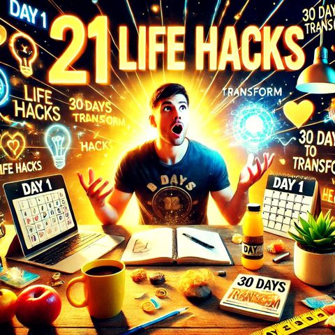 21 Life-Changing Hacks to Transform Your Life in Just 30 Days!