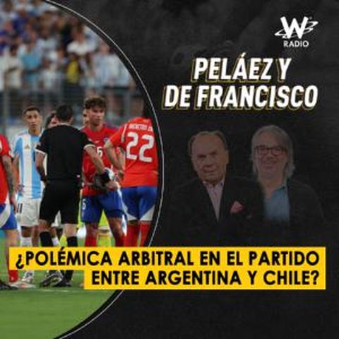 ¿Polémica arbitral en el partido entre Argentina y Chile?