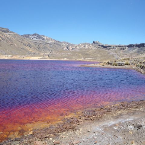 The River of "Burning Waters" in Peru
