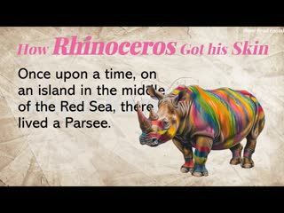 02. Learning English through story - An amazing story - How the Rhinoceros Got His Skin