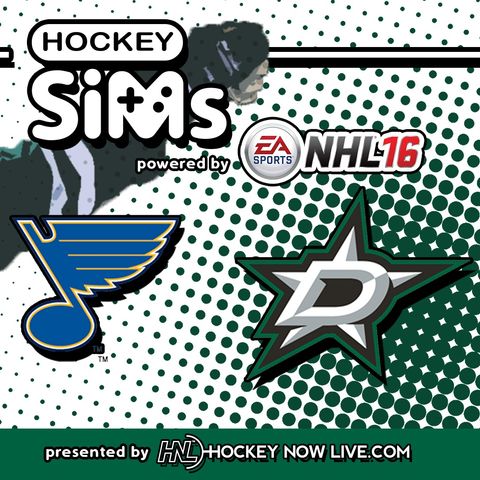 Blues vs Stars: Game 5 (NHL 16 Hockey Sims)