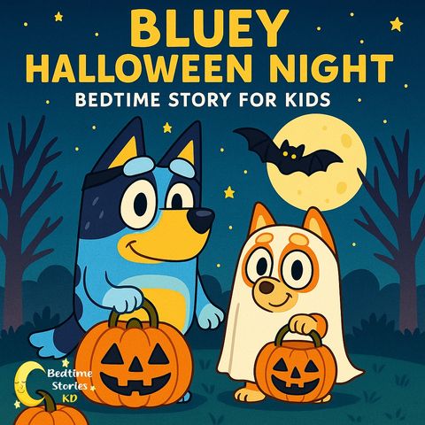 Bluey Halloween Night