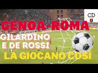 GENOA-ROMA Pre-partita Probabili formazioni Temi tecnici e tattici della sfida al FERRARIS