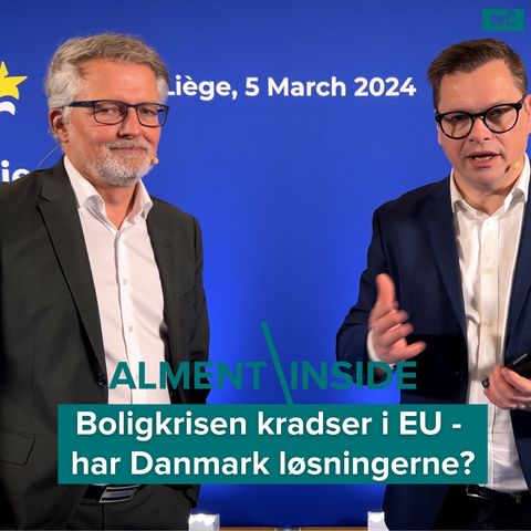 Boligkrisen kradser i EU - har Danmark løsningen?