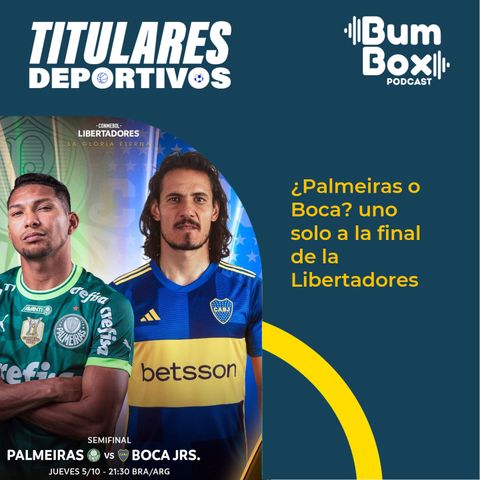¿Palmeiras o Boca? uno solo a la final de la Libertadores