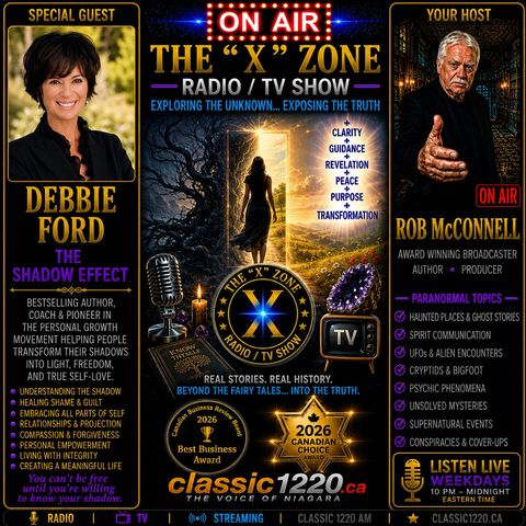 Rob McConnell Interviews - DEBBIE FORD - The  Shadow Effect