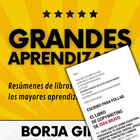 15: El libro de copywriting de Isra Bravo: Resumen del libro con aprendizajes