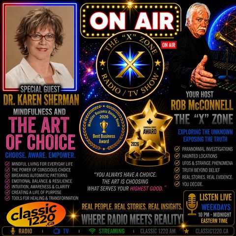 Rob McConnell Interviews - DR. KAREN SHERMAN - Mindfulness and The Art of Choice