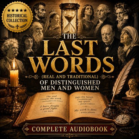 The Last Words (Real and Traditional) of Distinguished Men and Women | Complete Audiobook | Famous Final Sayings Through History Part 2