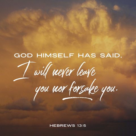 God Never Leaves You He Is Present With You Even When You Feel Far Away from Him.