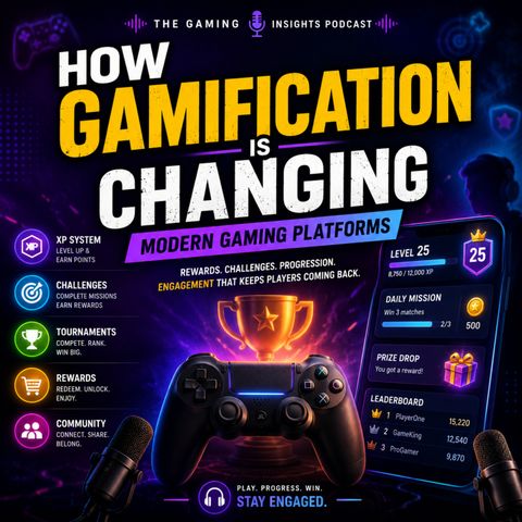How Gamification is Changing Modern Gaming Platforms