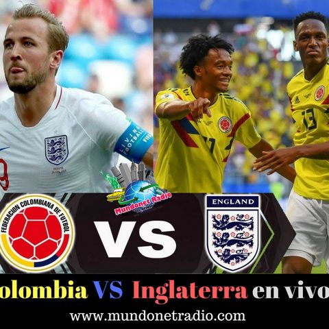Copa del mundo Rusia 2018 Colombia VS Inglaterra en vivo.