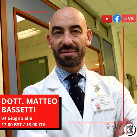 Dott. Matteo Bassetti: "Venite in Italia, ora è più sicura di altri Paesi"