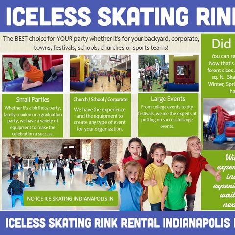 Mobile ice rink rental Indianapolis IN