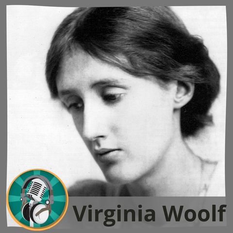Alicia López con Virginia Woolf