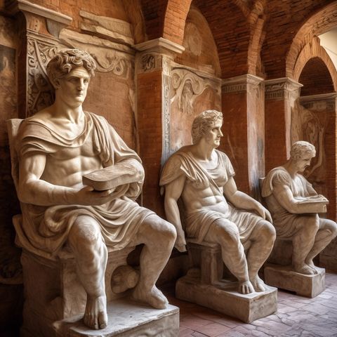 Arredi scultorei dagli edifici termali di Ostia" di Claudia Valer