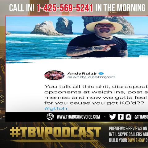 ☎️Andy Ruiz Jr SHOTS🔥FIRED I Was So Happy😁Dillian Whyte Got Knocked The F*** Out😱