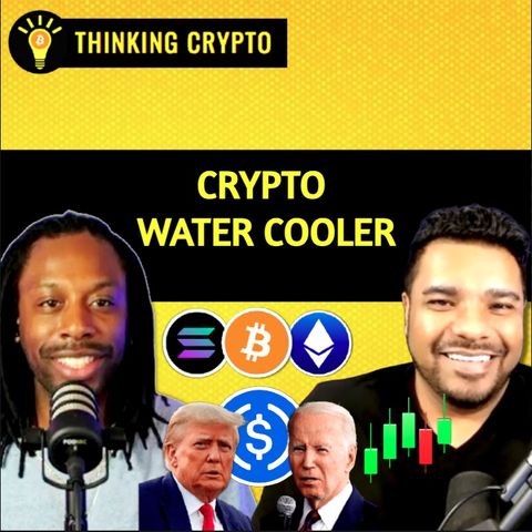 Crypto Water Cooler: Bitcoin Bottom In? Solana, Ethereum ETF, Trump Democrats Crypto, Stablecoin Regulations, Congress Stock Trading Ep014