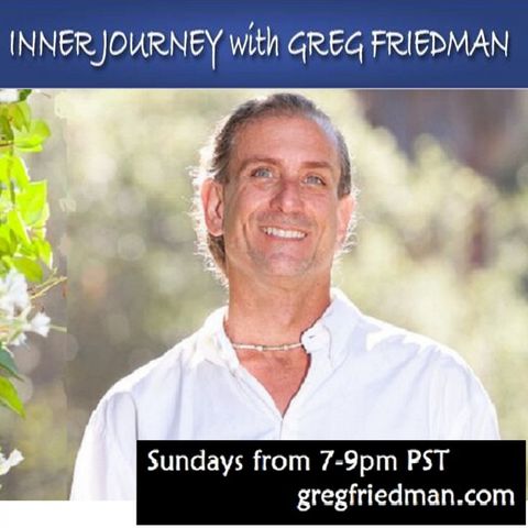 Inner Journey with Greg Friedman Welcomes wonderful guests, Geoff and Bessie Barker as well as Oprah author, Lisa Genova
