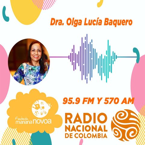Doctora Olga Lucia Baquero en Radio Nacional  de Colombia.