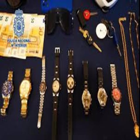 Banda de ladrones de relojes de lujo desarticulada.