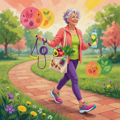 Understanding Active Aging: Protein Targets