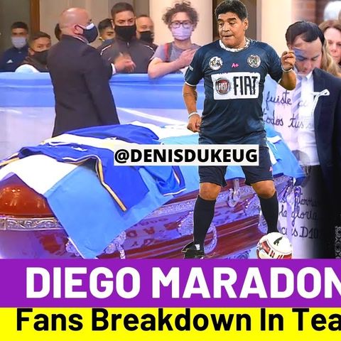 Murió Diego Armando Maradona -  Diego Armando Maradona é morto 25 Novembre 2020 @San Ten Chan