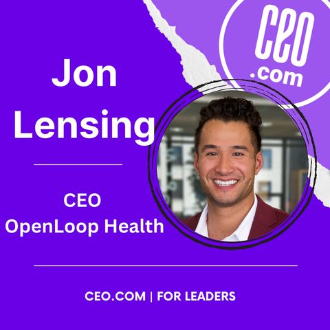 OpenLoop Health CEO Jon Lensing