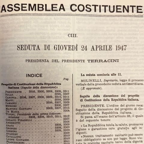 Bianca Bianchi sull'istruzione (24-30 aprile 1947)