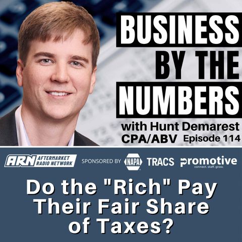 Do the "Rich"  Pay Their Fair  Share of Taxes? [E114] - Business By The Numbers