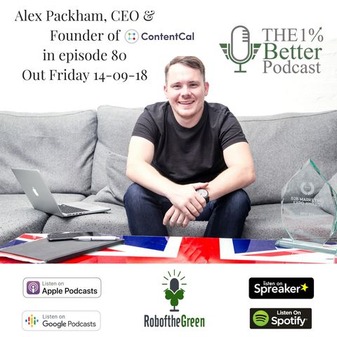 Alex Packham, CEO & Founder of ContentCal on Strategy, Early Starts, Intuition, & Learning from Mistakes – EP080