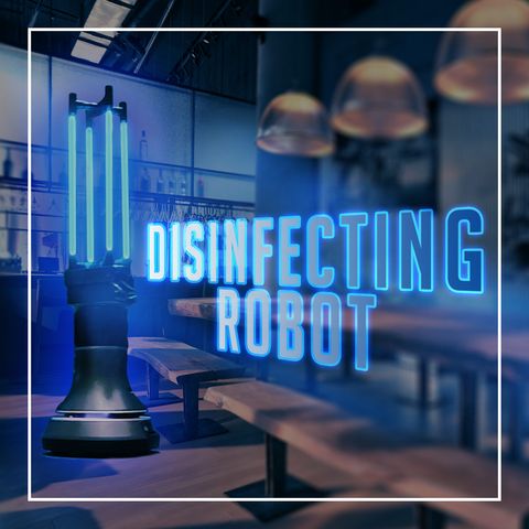 123. Disinfecting Robot For Restaurants | Ava Robotics Autonomous UV-C Light