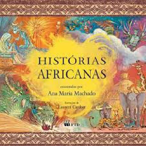 Quarta capa do livro Histórias Africanas
