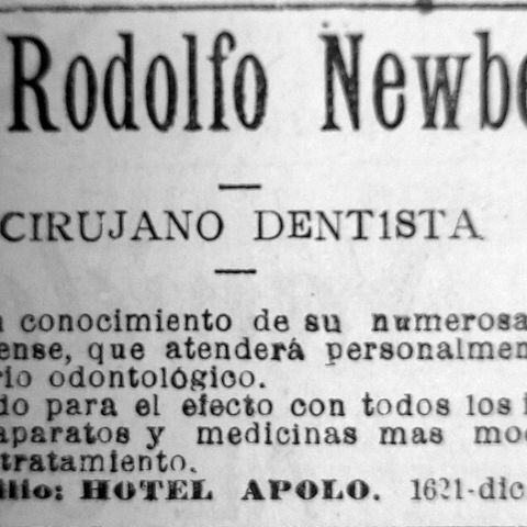 Rodolfo Newbery, dentista