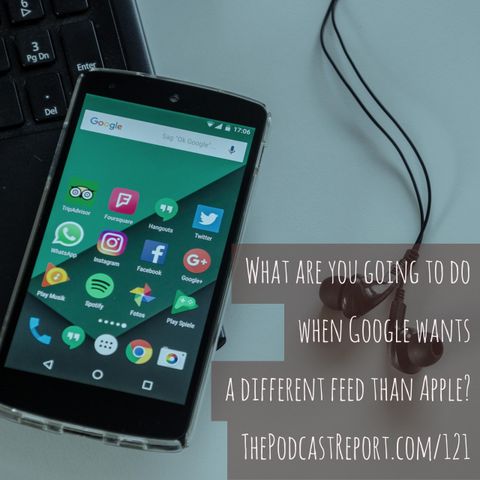 What Are You Going To Do When Google Wants A Different Feed Than Apple? - An Interview With Rob Walch - The Podcast Report Episode #121