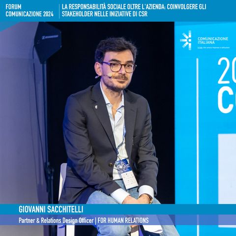 FORUM COMUNICAZIONE 2024 | Talk Show | LA RESPONSABILITÀ SOCIALE OLTRE L'AZIENDA: COINVOLGERE GLI STAKEHOLDER NELLE INIZIATIVE DI CSR