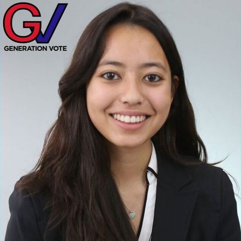 Brianna Cea with Generation Vote
