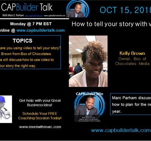 CAPBuilder Talk - How to tell your story with video