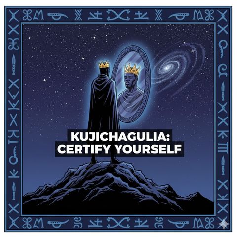Kujichagulia: Certify Yourself