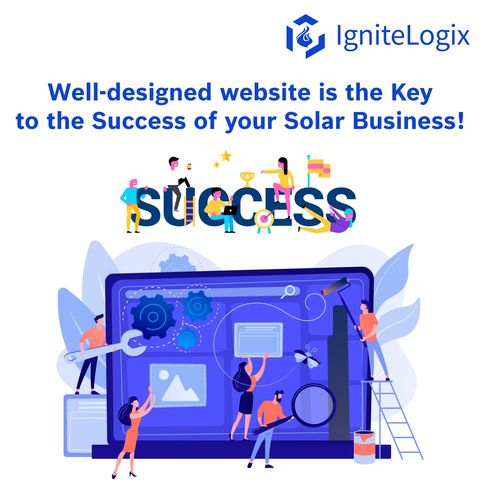 Well-designed website is the Key to the Success of your Solar Business!