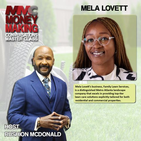 A serial entrepreneur who advocates the value of meditation when dealing with stressful situations, Mela Lovett.