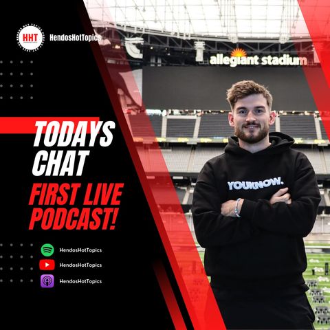 First Live Podcast!